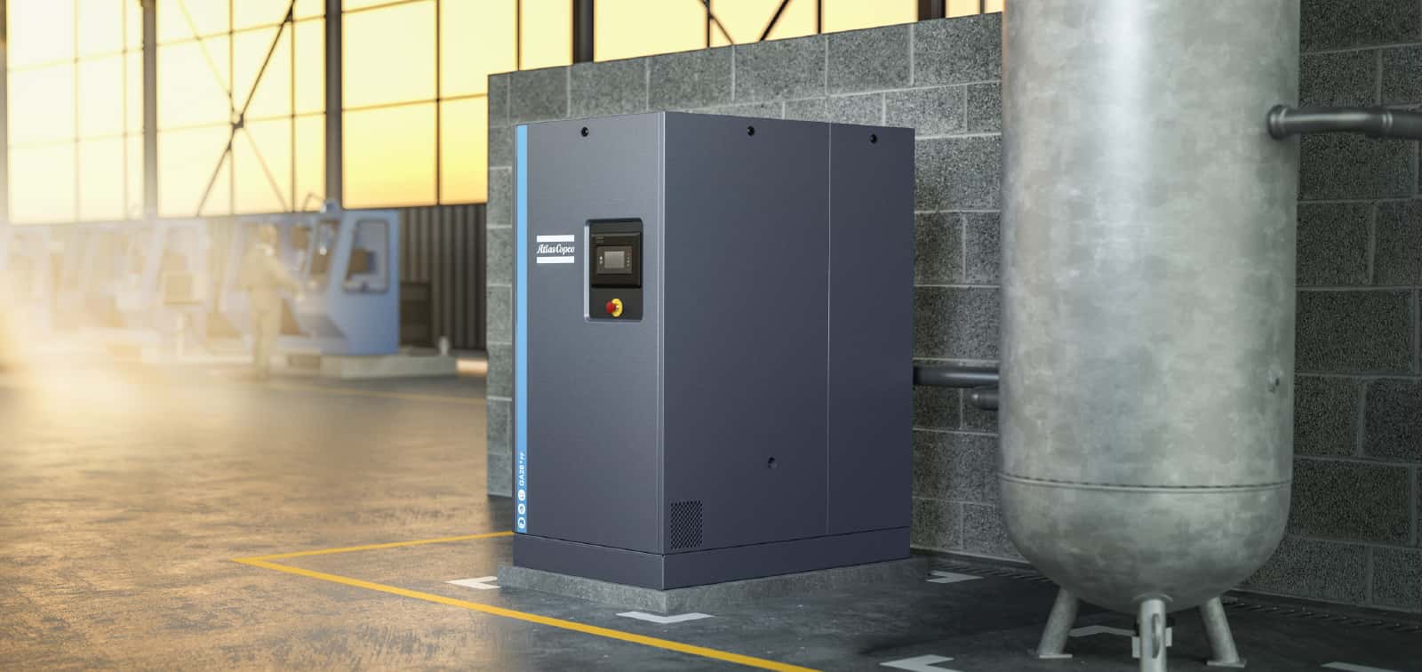 Compresor GA VSD+ de Atlas Copco, ¡la mejor opción! - Más info aquí