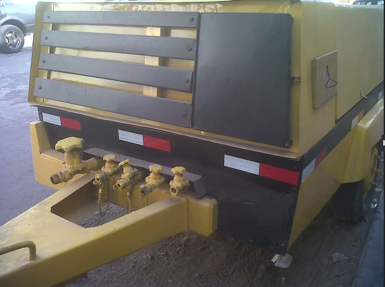 Compresor Diesel con ruedas Atlas Copco XA120PDA