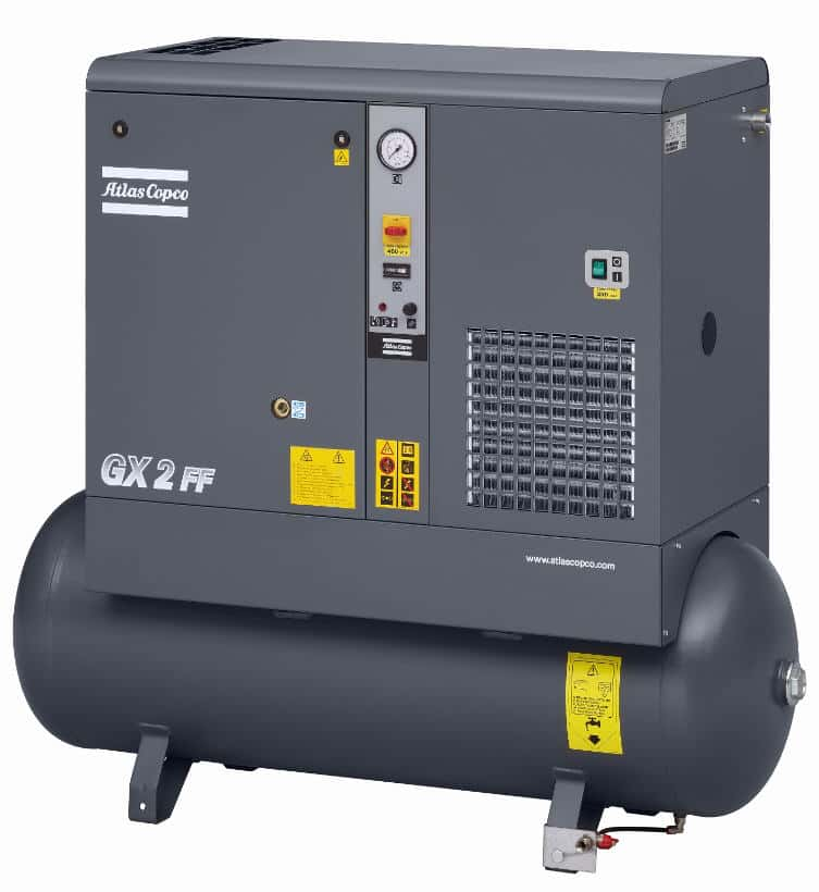 Compresor GX de 3 HP a 7.5 HP Compacto y de fácil instalación